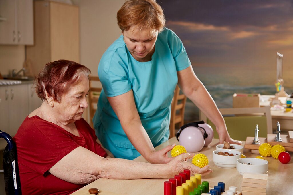 в пансионате